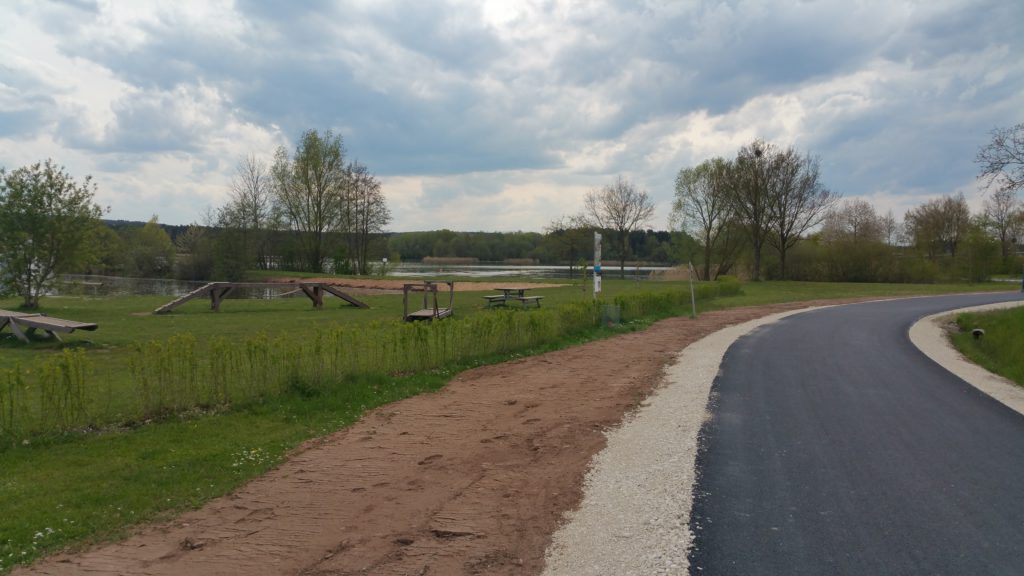 Hundestrand am Kleinen Brombachsee Fränkisches Seenland Fränkisch
