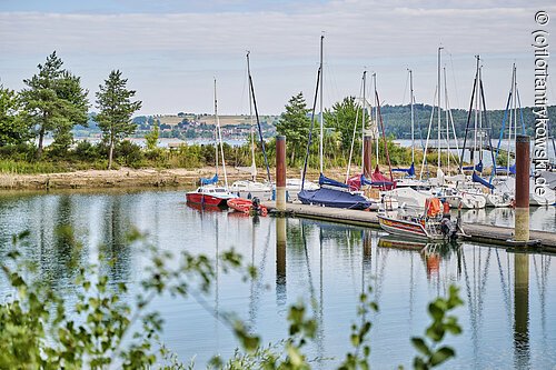 Das Bild zeigt einen Hafen